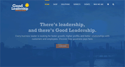 Desktop Screenshot of goodleadership.com